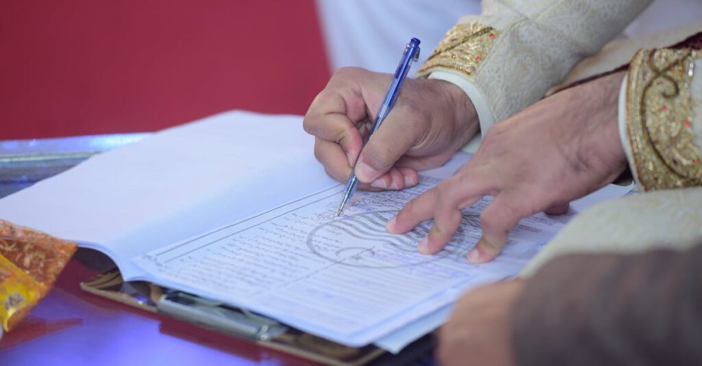 wedding nikkah ceremony
